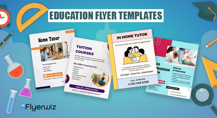 Education flyer templates