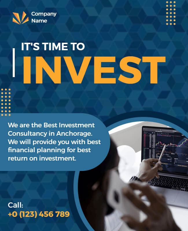 Investment Business Flyer Template