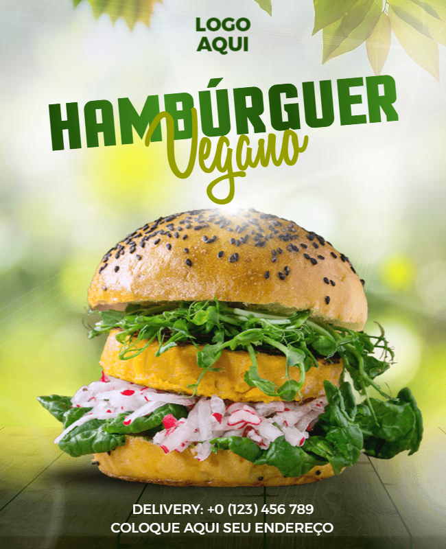 Hamburger Restaurant Flyer Template