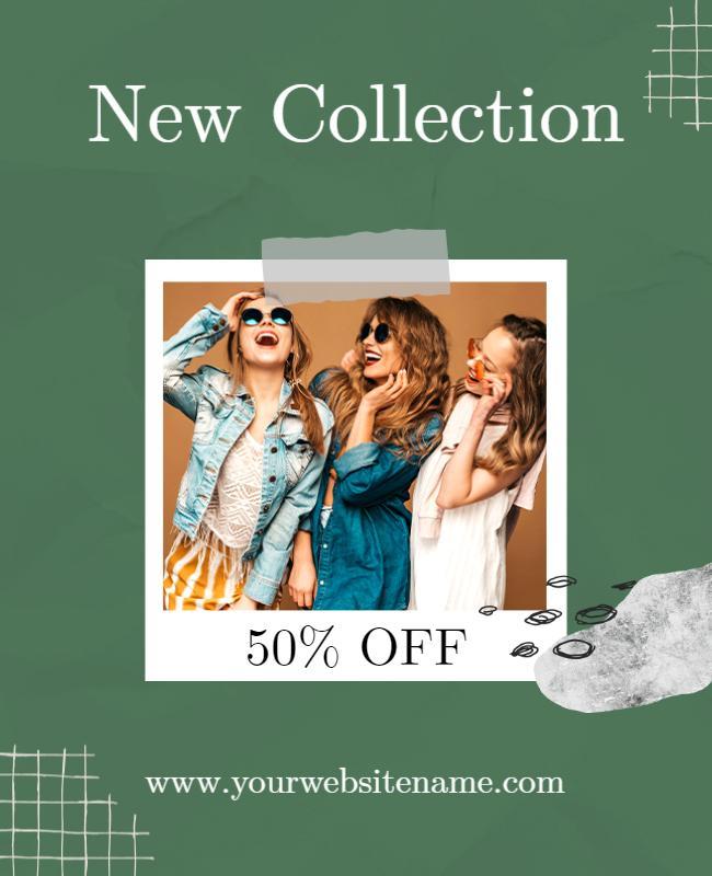 New Collection Fashion Flyer Template