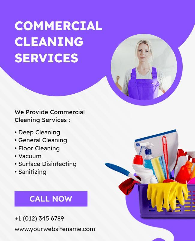 Commercial Cleaning Flyer 