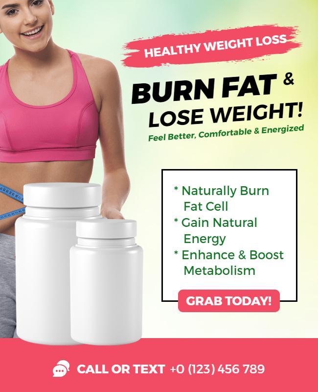 Healthy Product Flyer 