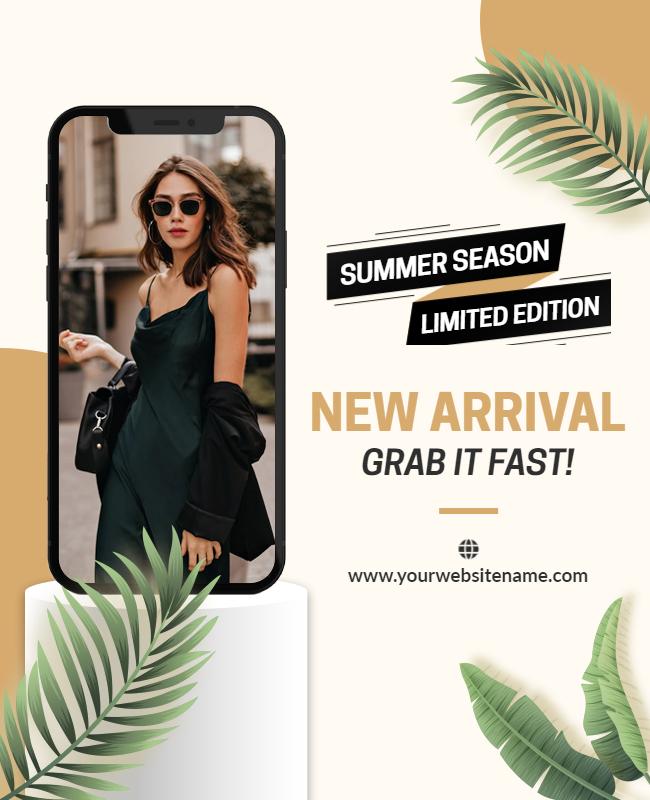 Limited Edition Fashion Flyer Template