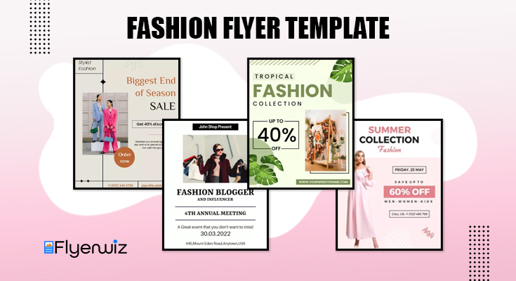 fashion flyer templates