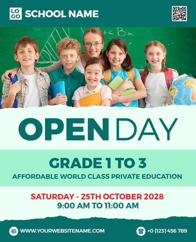 Open Day Education Template