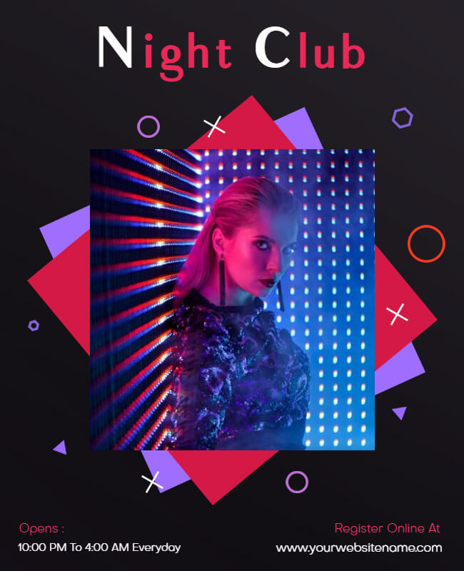 Baltic Sea Night Club Flyer Templates