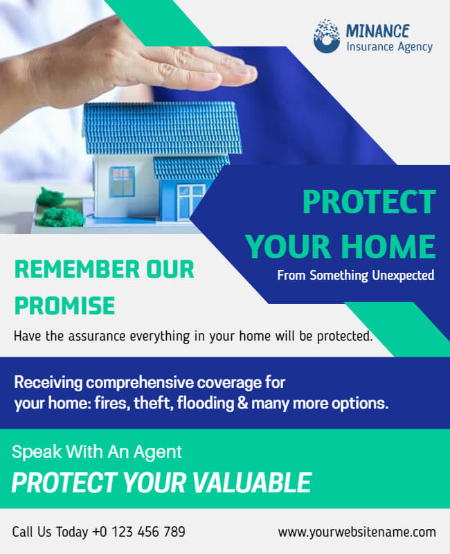 Home Insurance Flyer Templates