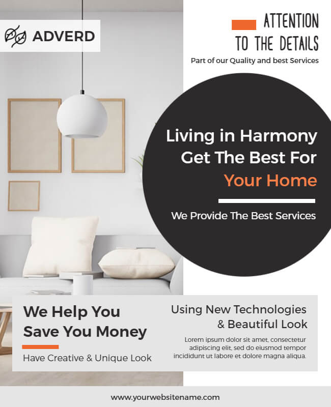 Home Sale Advertising Flyer Templates