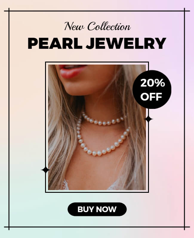 Jewelry Advertising Flyer Templates