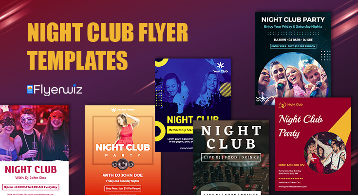 Night Club Flyer Templates