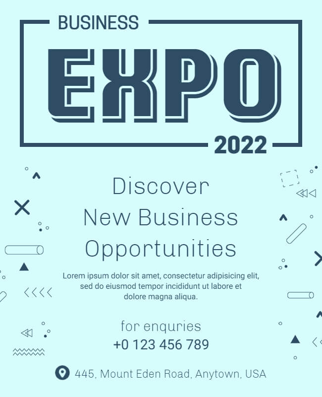 Business Expo Event Flyer Template