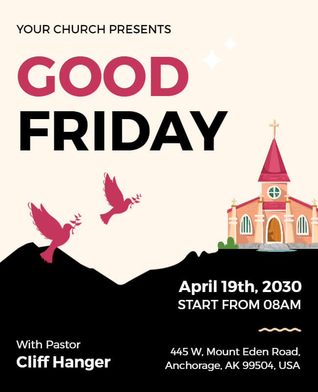 Creative Good Friday Flyer Templates