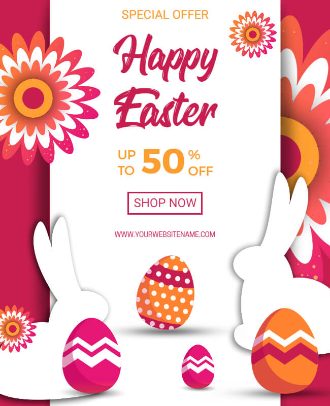 Special Easter Flyer Template