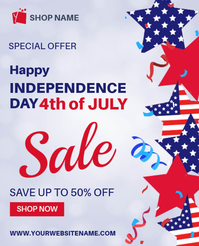 Promotional 4th of July Flyer Templates