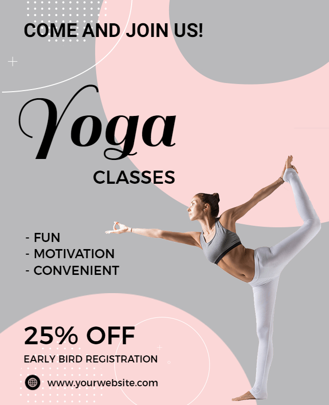 Yoga Flyer Templates for Offer