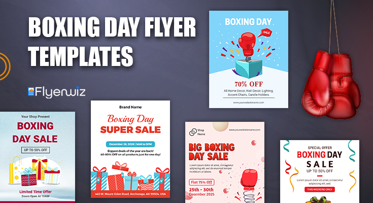 Boxing Day Flyer Templates