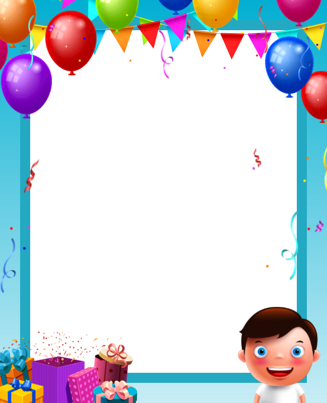 Sparkling Celebration Birthday Party Flyer Background