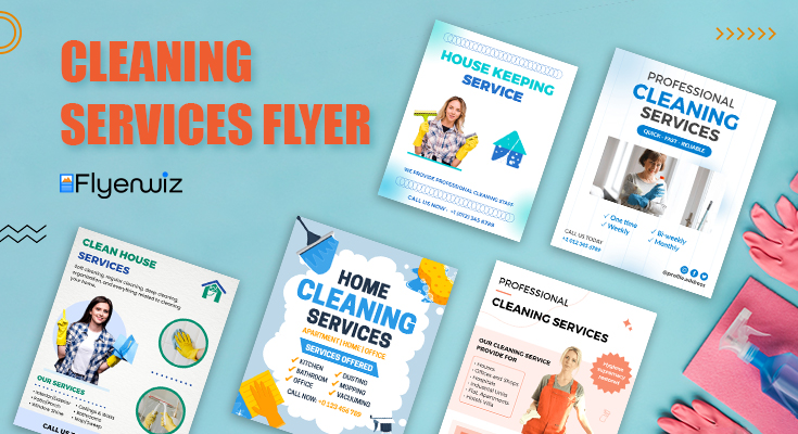 cleaning services flyer templates