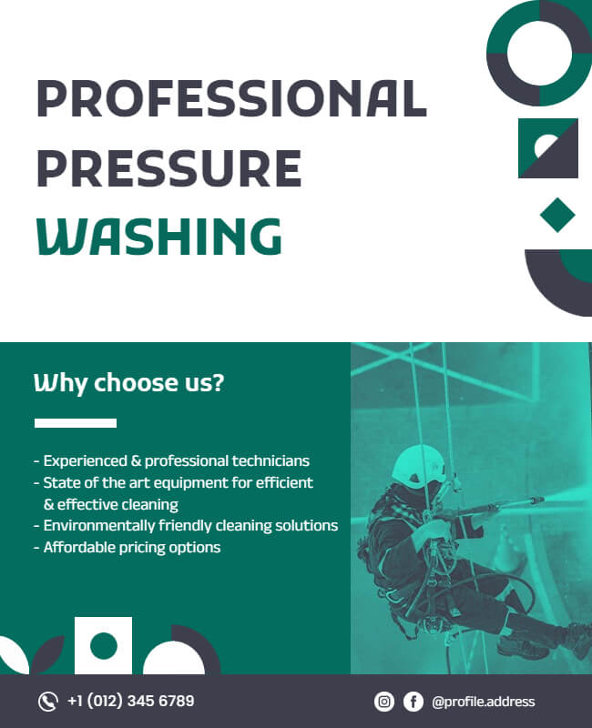 AquaTech Pressure Washing Flyer