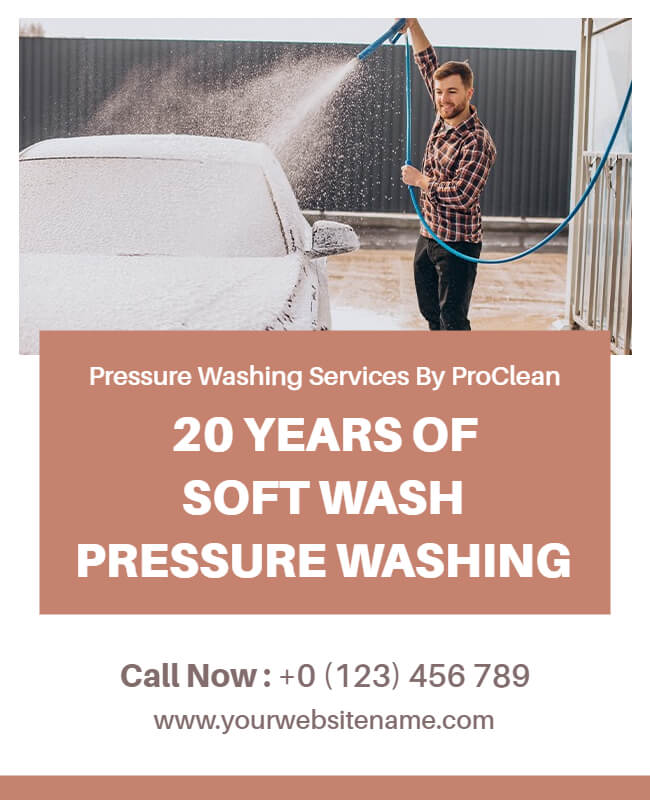 Clean Sweep Pressure Washing Flyer