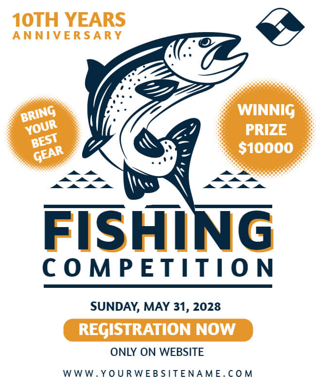 Fishing Competition Flyer