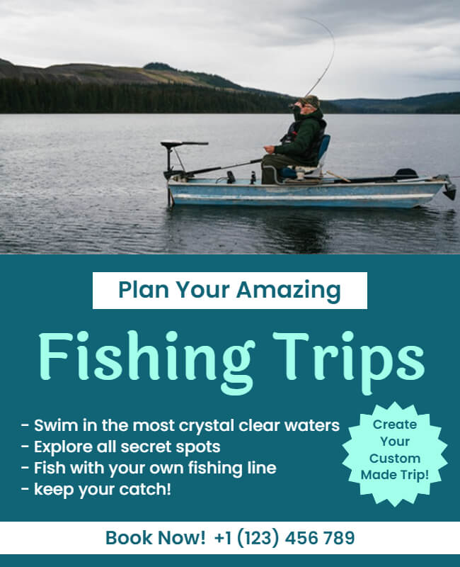 Fishing Trips Flyer