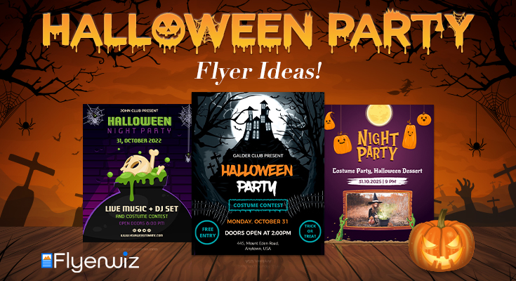 Halloween Party Flyer Ideas