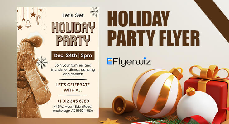 Holiday Party Flyers