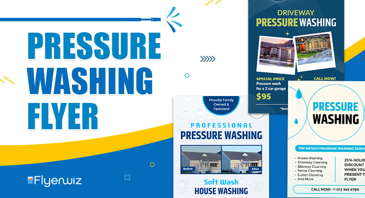 Pressure Washing Flyer Templates