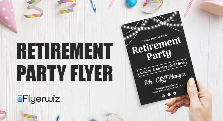 Retirement Party Flyer