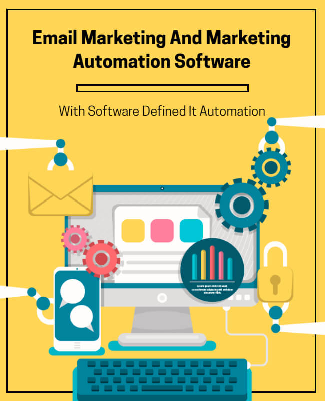 Automation Marketing Software Flyer