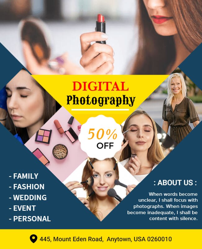 Snap Joy Photography Flyer