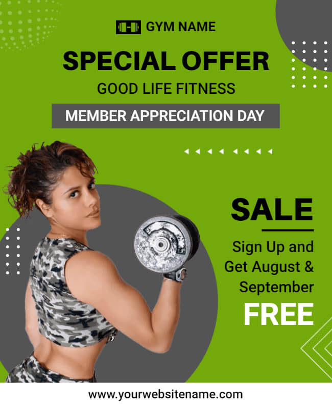 Fitness Special Offer Flyer