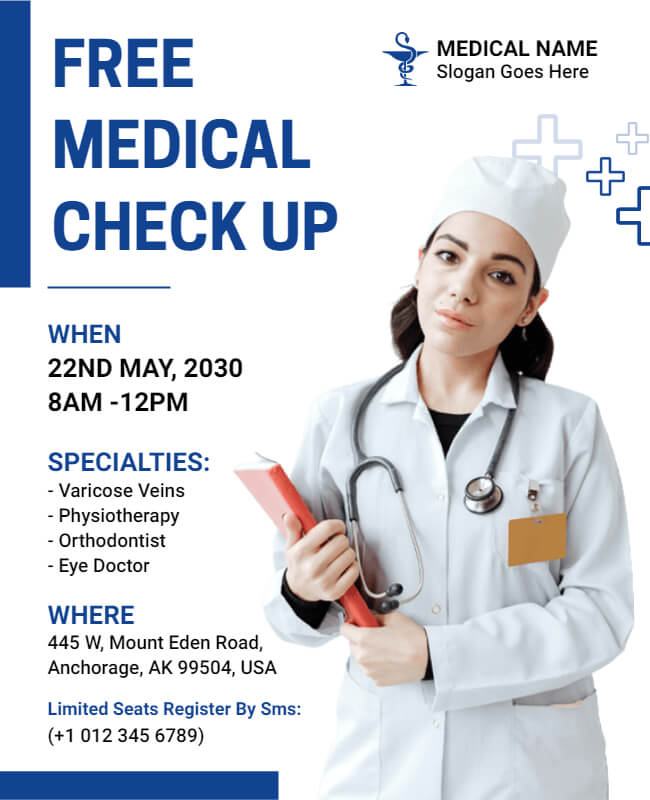 Free Medical Checkup Flyer