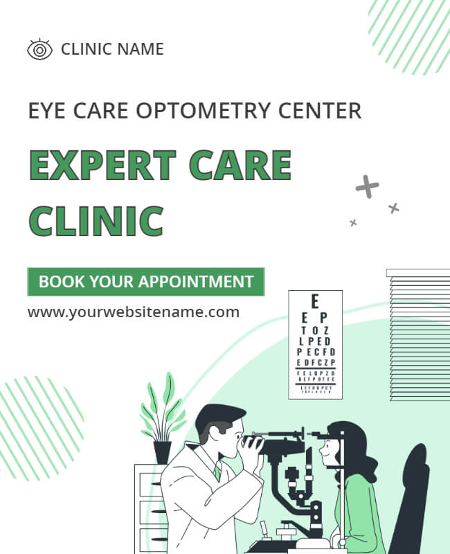 Eye Care Flyer Template