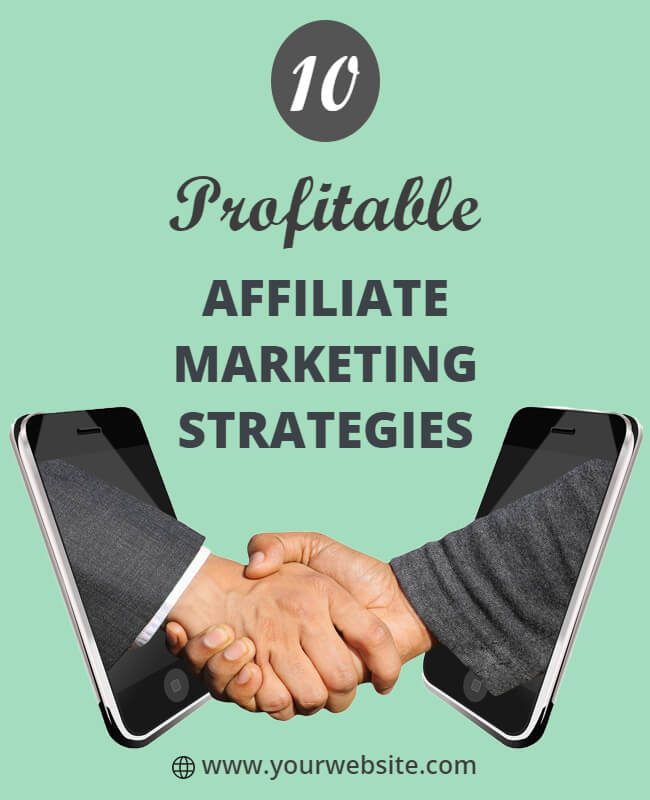 Affiliate Marketing Flyer Template
