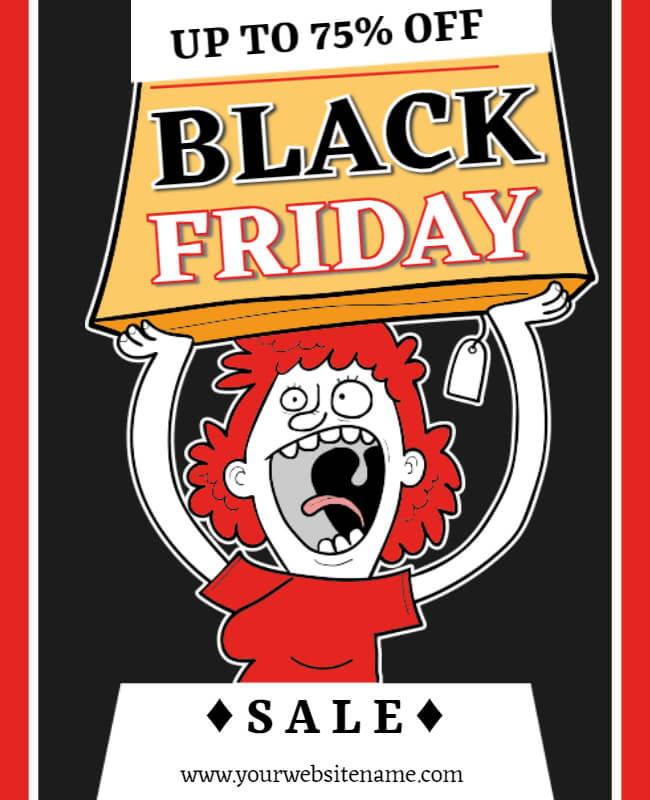 Black Friday Steals & Deals Flyer Template