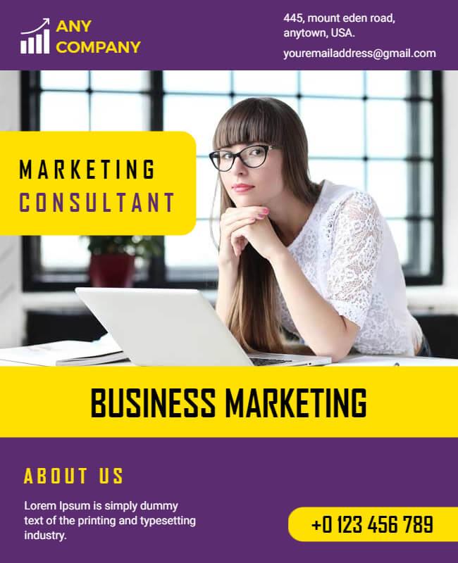 Business Marketing Flyer Template