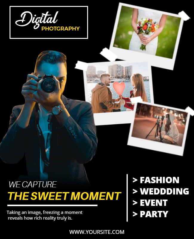 Captured Moments Photo Flyer