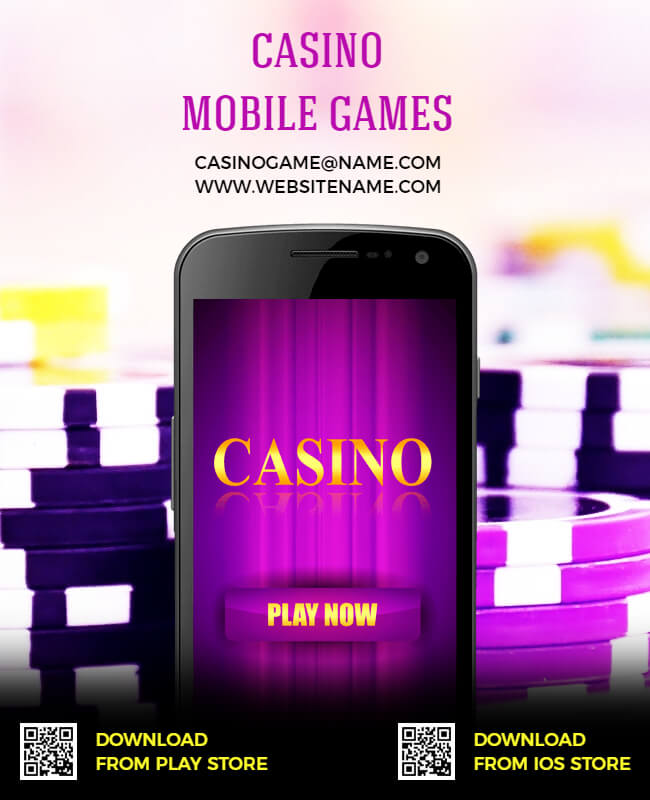 Casino Game Software Flyer