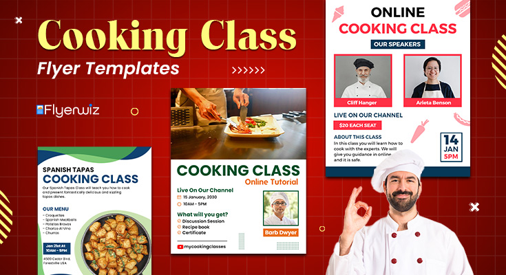 Cooking Class Flyer Templates