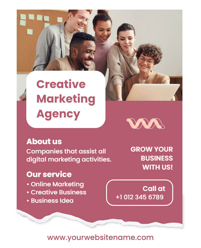 Creative Marketing Agency Flyer