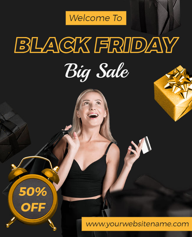 Epic Black Friday Flyer Template