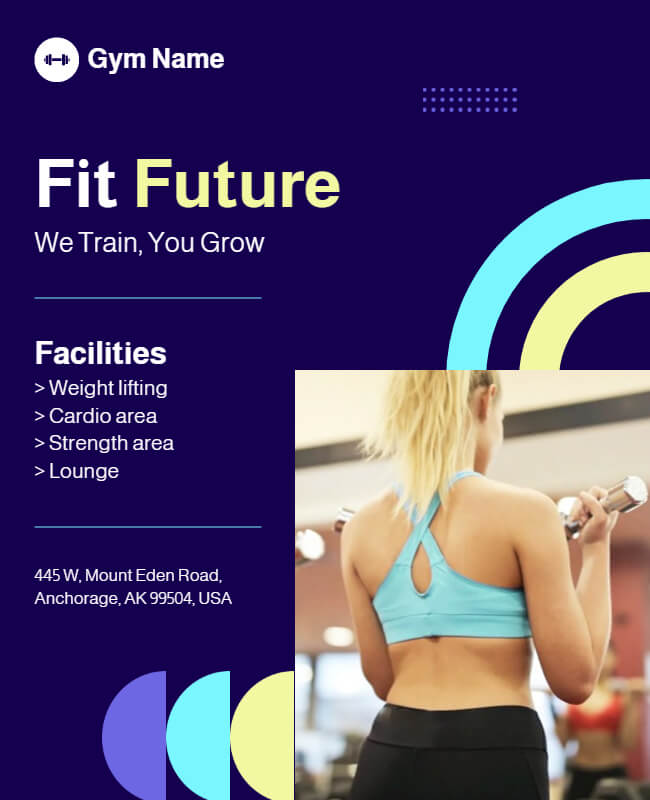 Fit Future Fitness Flyer Template