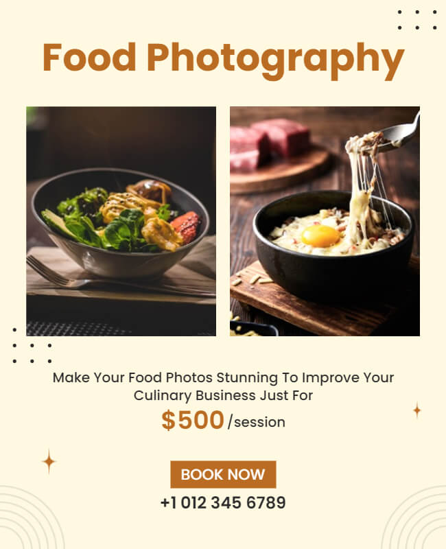 Food Photography Flyer