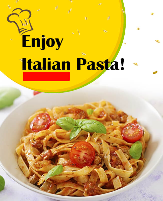 Italian Food Flyer Template