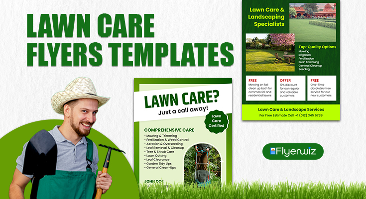 Lawn Care Flyer Templates