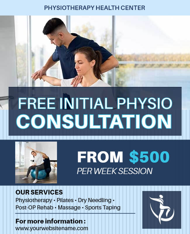 Physiotherapy Flyer Template