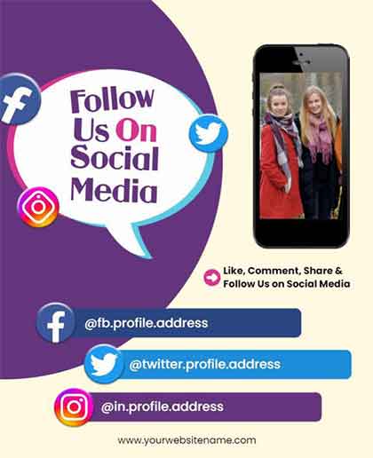 Minimal Social Media Flyer Template