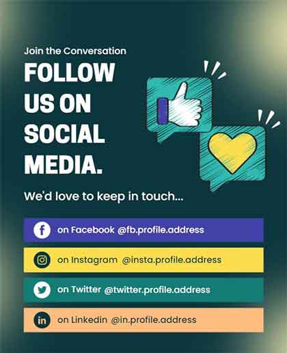 Gradient Social Media Flyer Template